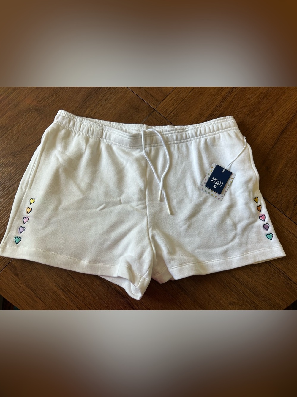 Roller Rabbit c Target Women's Disco Hearts Shorts size XL